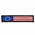 American Made Betsy Ross 1x5 Velcro Flag Patch