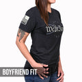 Boyfriend Fit We the People Patriotic T-Shirt for Sale