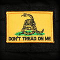 Don't Tread On Me Gadsden Flag 2x3 Velcro Patch