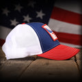 Shop Freedom Eagle Red White & Blue Trucker Hat