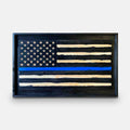 Homefront Rustic Thin Blue Line Flag - Flags of Valor