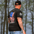 Men's Dangerous Freedom Over Peaceful Slavery Patriotic T-Shirt