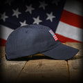 Navy Ripstop Full Fabric American Flag Range Hat