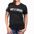 Women's Not A Liberal (Obviously) Patriotic Boyfriend Fit Tshirt