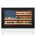 Challenge Coin Holder American Flag - Flags of Valor