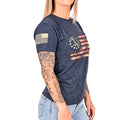 2A Betsy Ross Flag Patriotic T-Shirt for Women 