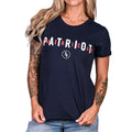 Front View of the Women's American Patriot Relaxed Fit Tshirt