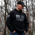Heavyweight Oversized Urban Camo Flag Hoodie