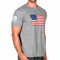 Men's Vintage American Flag Patriotic T-Shirt