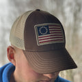 Betsy Ross Flag Patch Trucker Hat