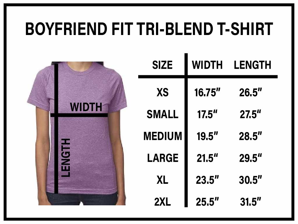 Boyfriend Fit Triblend T-Shirt