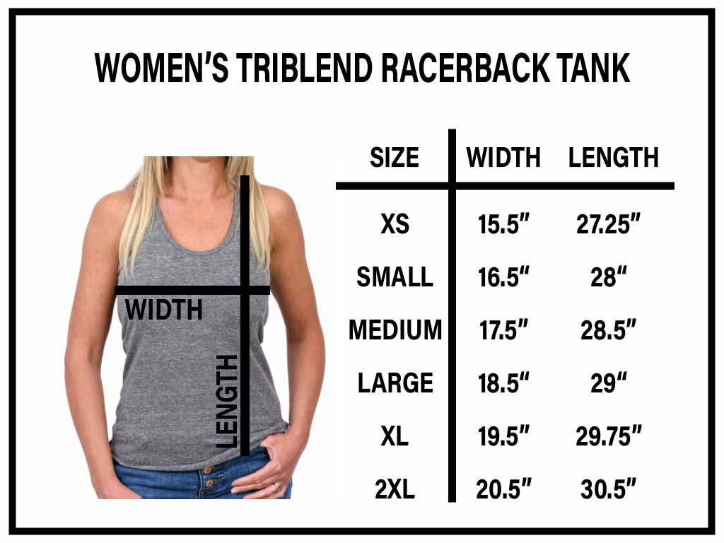 Women's Triblend Racerback Tank